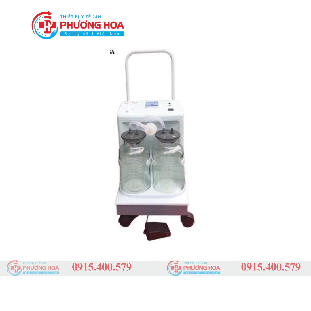Máy hút dịch mũi, đờm 2 bình Lucass SS-8A 